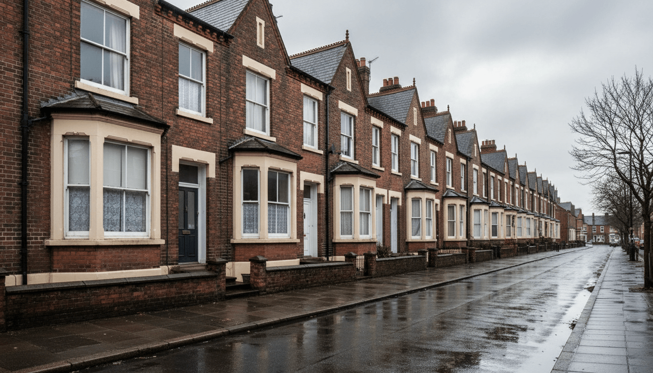 North West England terraced houses — bridging loans