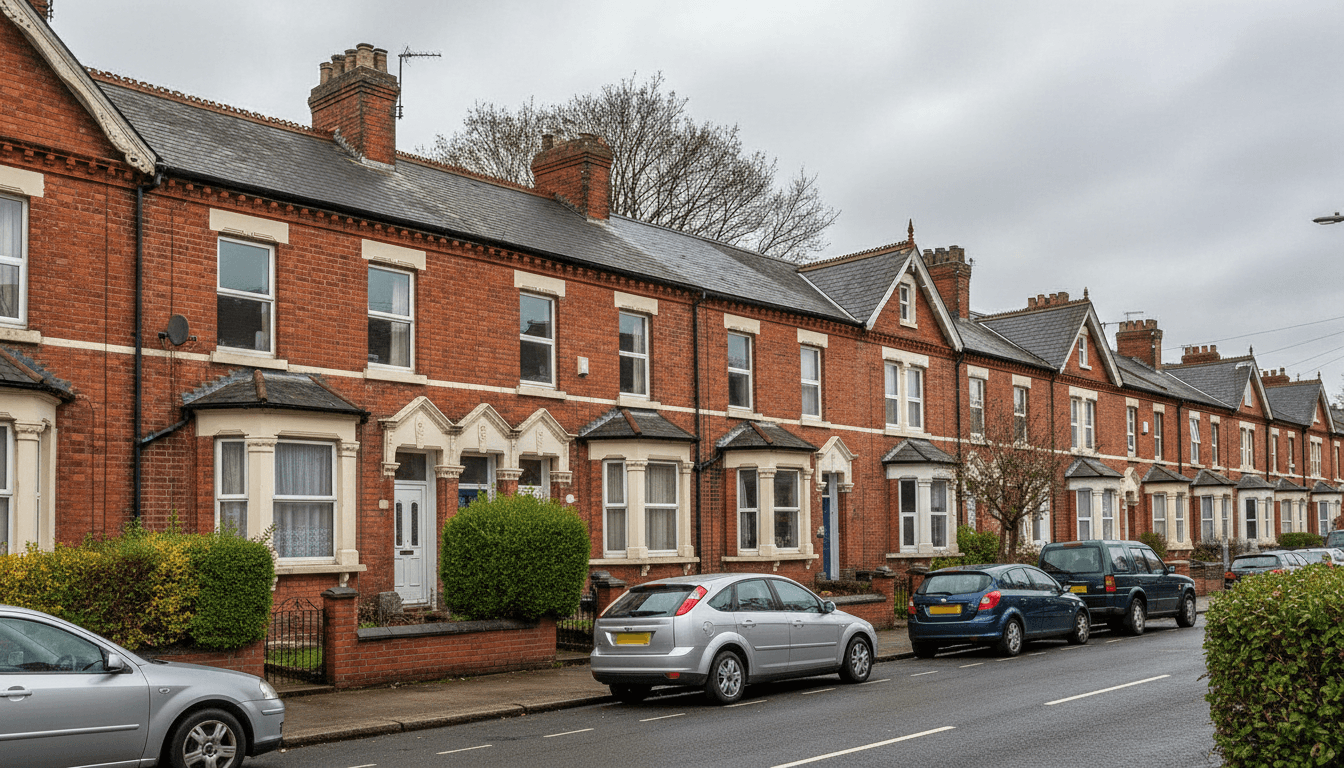 West Midlands residential street — bridging finance