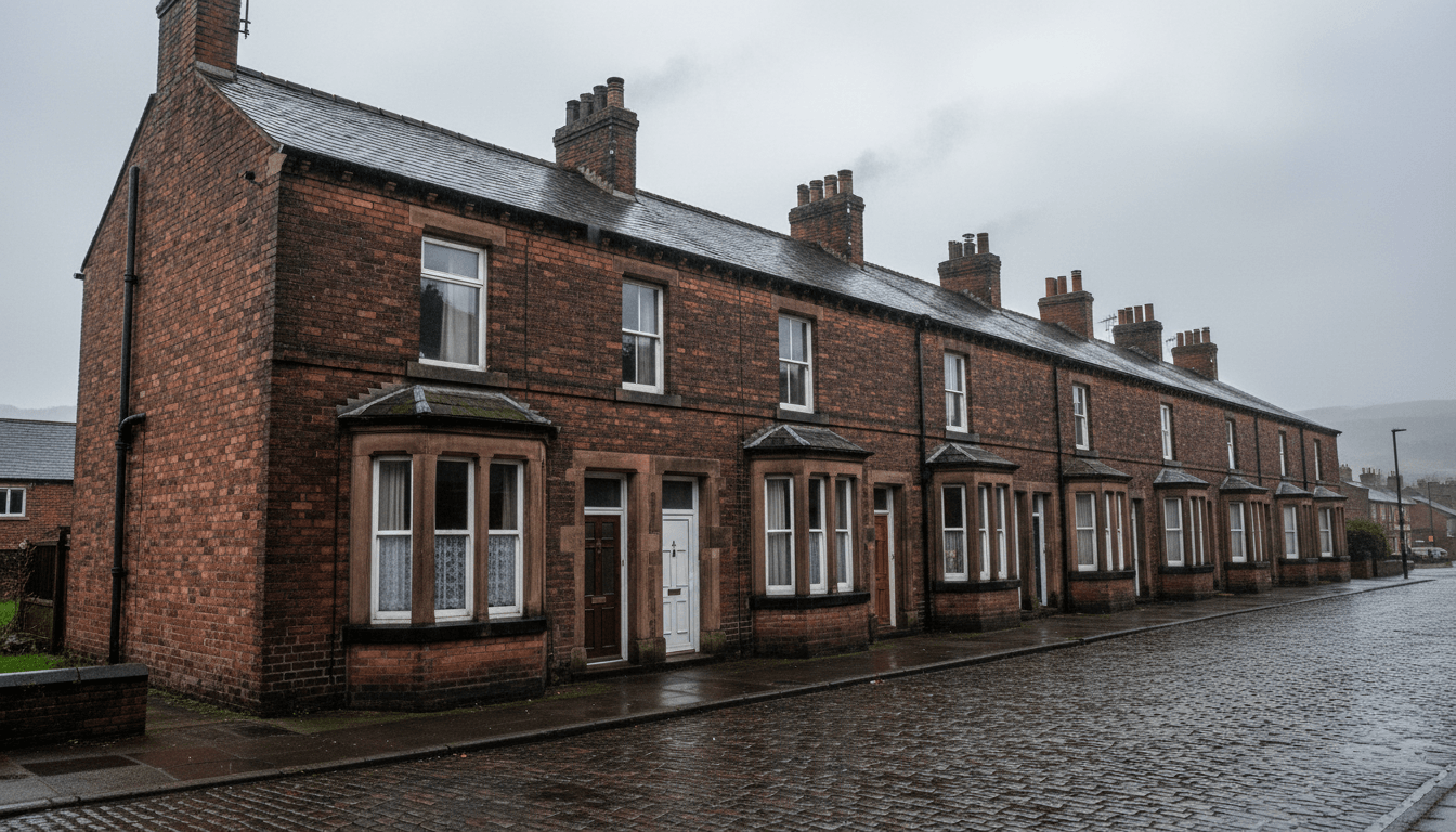 North West England terraced houses — bridging loans