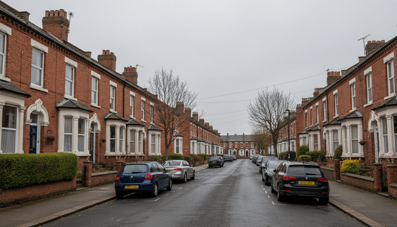West Midlands residential street — bridging finance